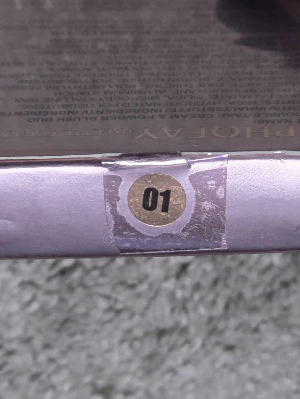 PHOFAY Double-Take Cream & Powder Blush Duo #01